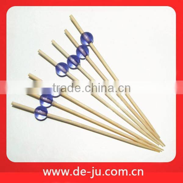 Garden Supplies BBQ Tools Red Knot Short Bamboo Skewers
