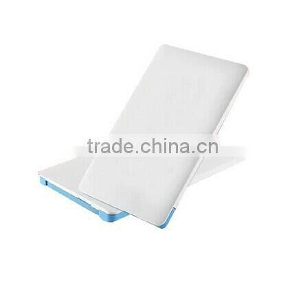 Newest Ultra-thin 6.6mm credit card 2500mah power bank, micro portable charger power bank made in china