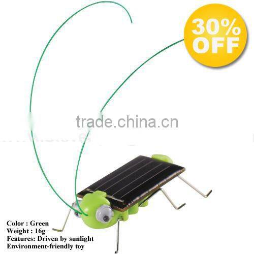 New arrival Solar Energy Toy Cockroach/ spider Green gift solar toy for kids