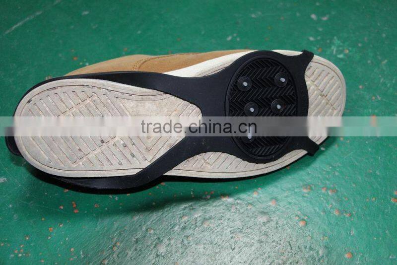 2014 hot durable flexible rubber anti-slip ice grip safe shoes