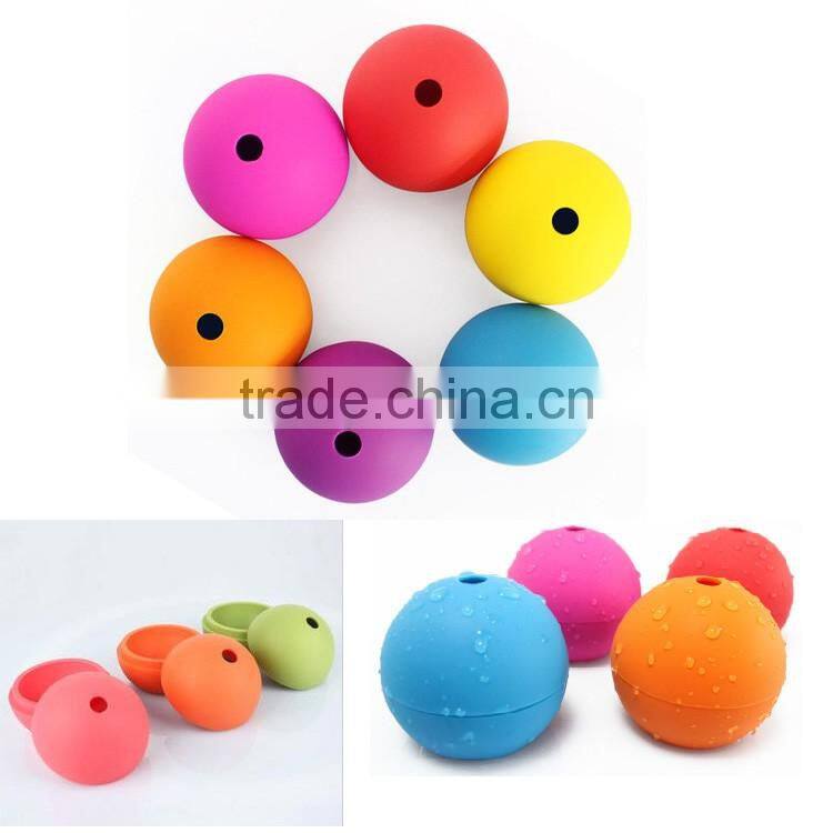new design cute ball silicone ice tray ice mold