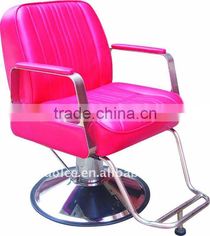 Round Base Modern Hydraulic barber chair hair cutting chairs with pedal wholesale barber supplies F-TKSS11