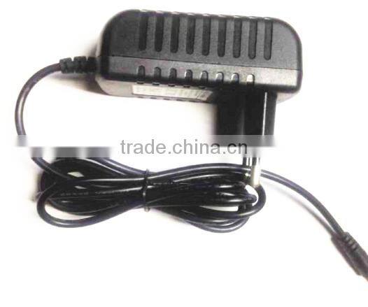 ac/dc 6W Euro plug switching power supply 3V, 200mA charger