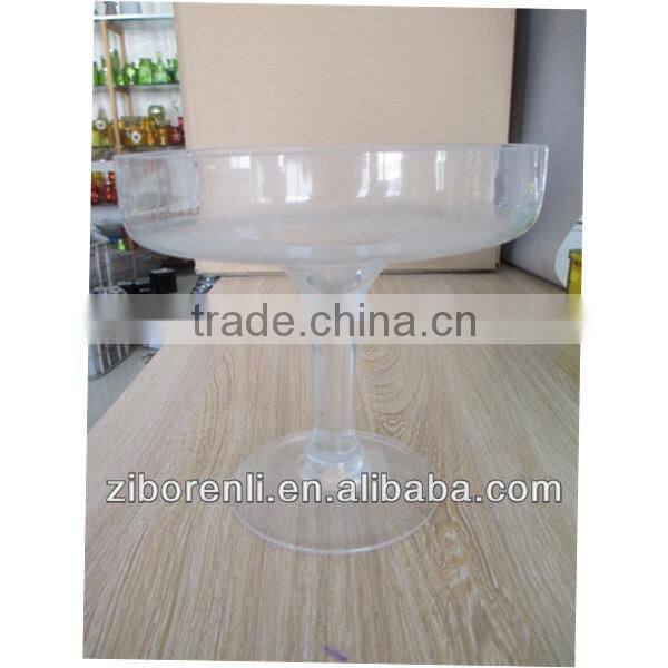 Cheap Tall Clear Wedding Sweet Holder Pedestal Elegant Long Stem Martini Vases