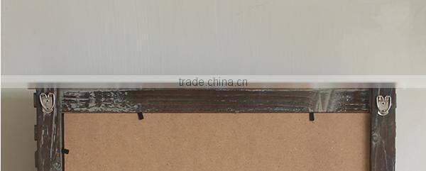 Custom logo low moq shutter shape wooden window