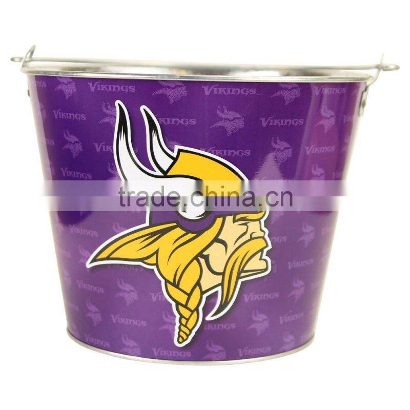 Hot Sales Metal Pail Mini Tin Bucket Halloween Candy Bucket