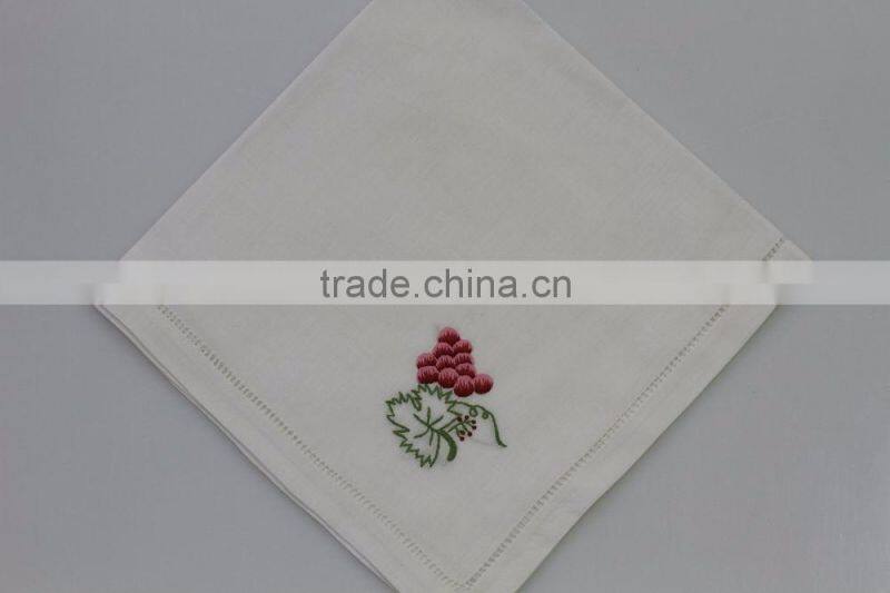 Luxury table napkins with various patterns, made of 100% cotton, set of 6