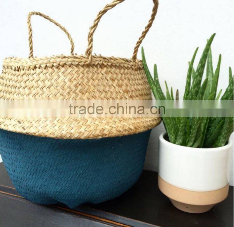 Christmas decoration belly basket planter