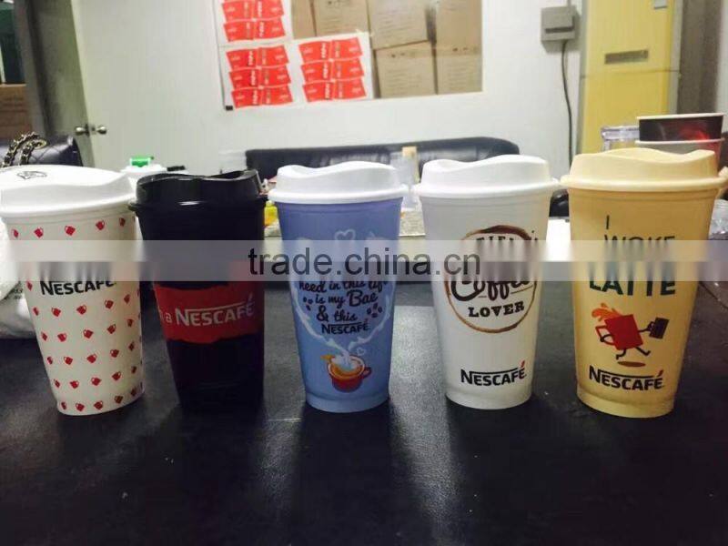 single wall plastic pp travel cup