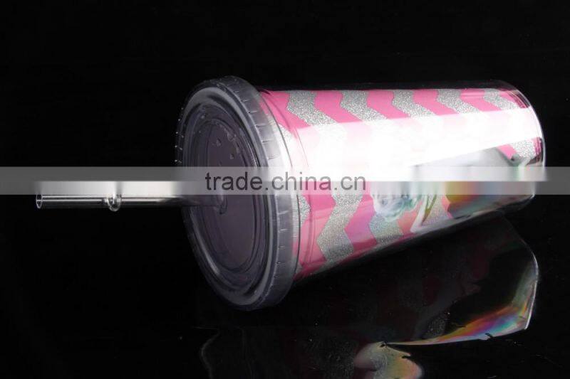 innovative corporate gifts 16oz glitter acrylic tumblers for sale