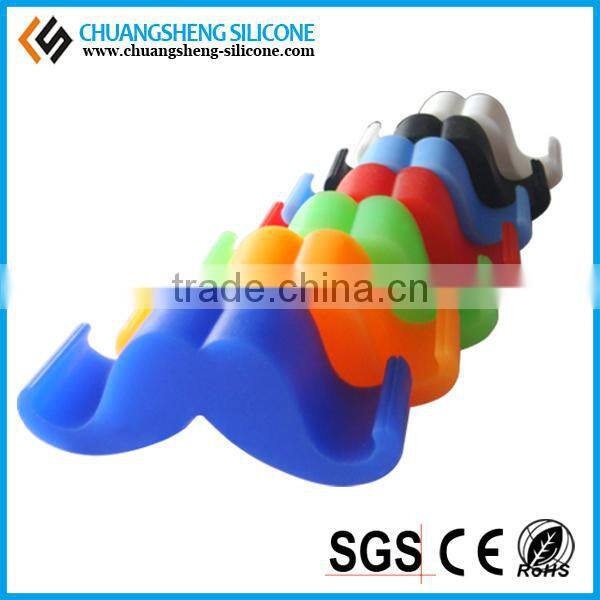 Really convenient silicone phone holders, various shaped mobile phone keeper