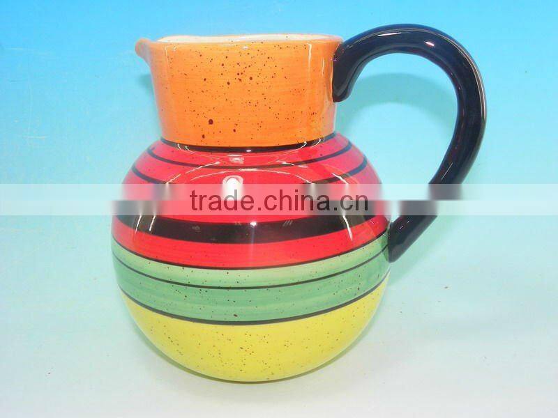 Colorful Ceramic Jug