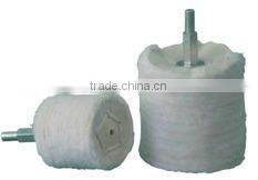 100% cotton jewelry buff cloth polishing wheel