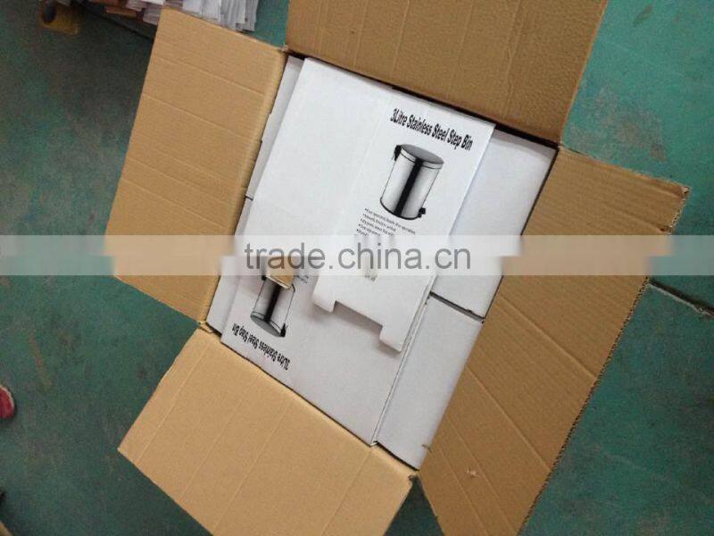 Stainless Steel Foot Pedal Waste Bin/ Dustbins