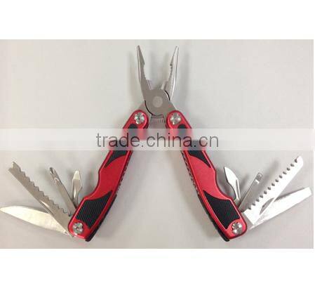 Camping combination multi functional tool with piler