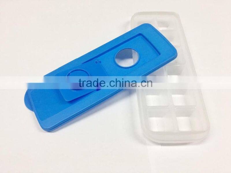 New Design PP Lower Price Plastic Ice Cube Tray with lid