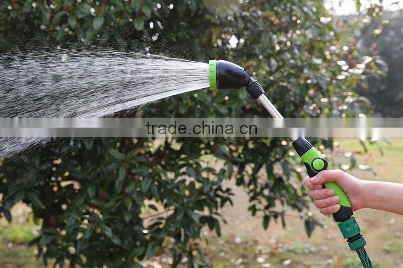 Garden water wand 28" long thumb control spray nozzle for watering trees