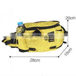 2014 printing cycling waist bag for woman