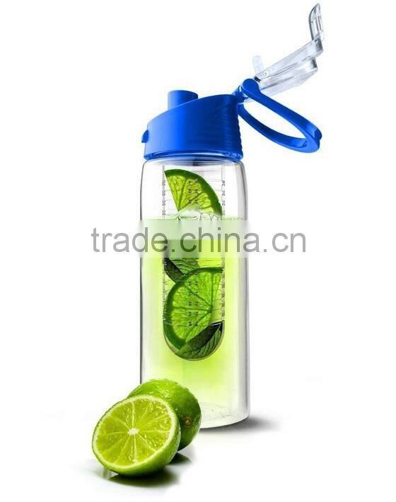 New Popular Korean Europe Tritan Water Bottle Plastic Cup Creative Fruit Cups