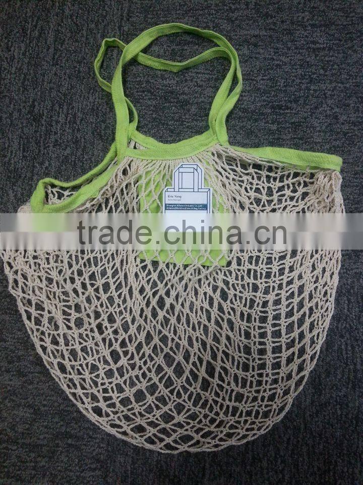 High quality cotton mesh tote bag /shopping bag
