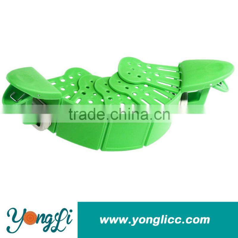 Fit All Pot Pan Sizes Snap'n Strain Clip-on Silicone Kitchen Strainer