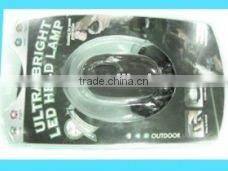 3LED Hand-Crank dynamo Headlamp Headlight SB-1058
