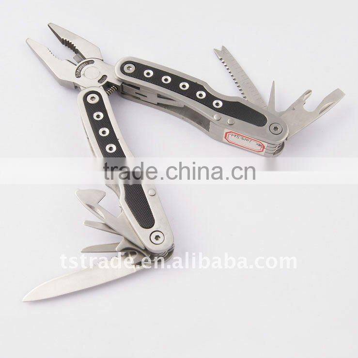 2014 Promotion stainless steelmini multi function pocket hand tool pliers HS3101