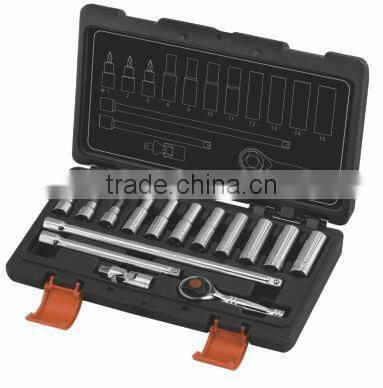 15 pcs 3/8"household socket tool set