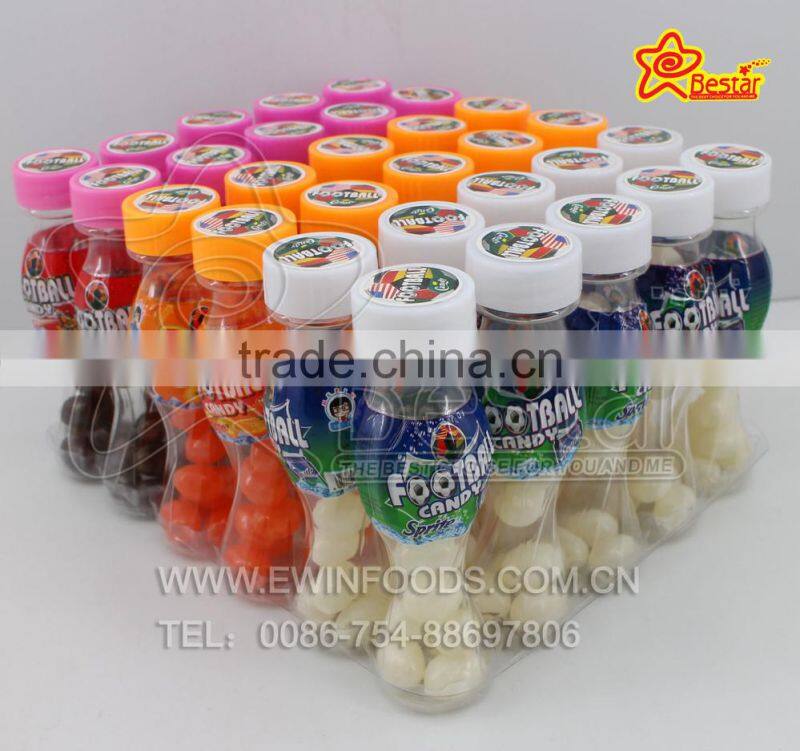 Cola Bottle Football Candy Jelly Beans