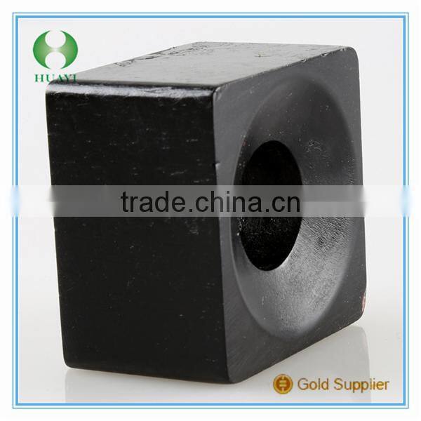 wholesale frost color perfume glass bottle and wooden lid 100ML