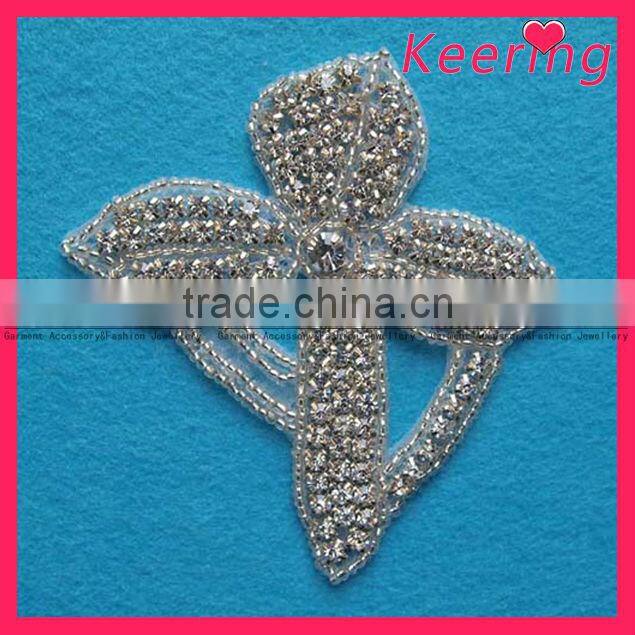 Night Gown sequin appliques for wedding dress WRA-117