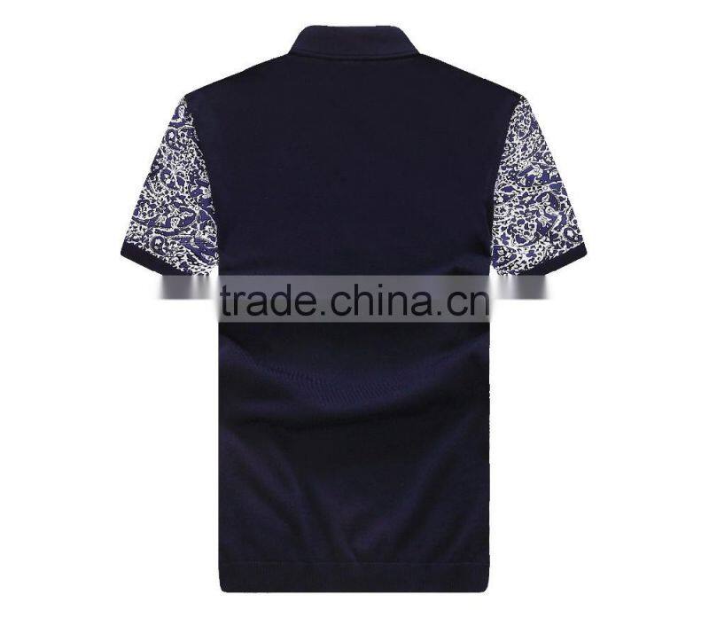 Men's polo t-shirt yarn knitting patterns