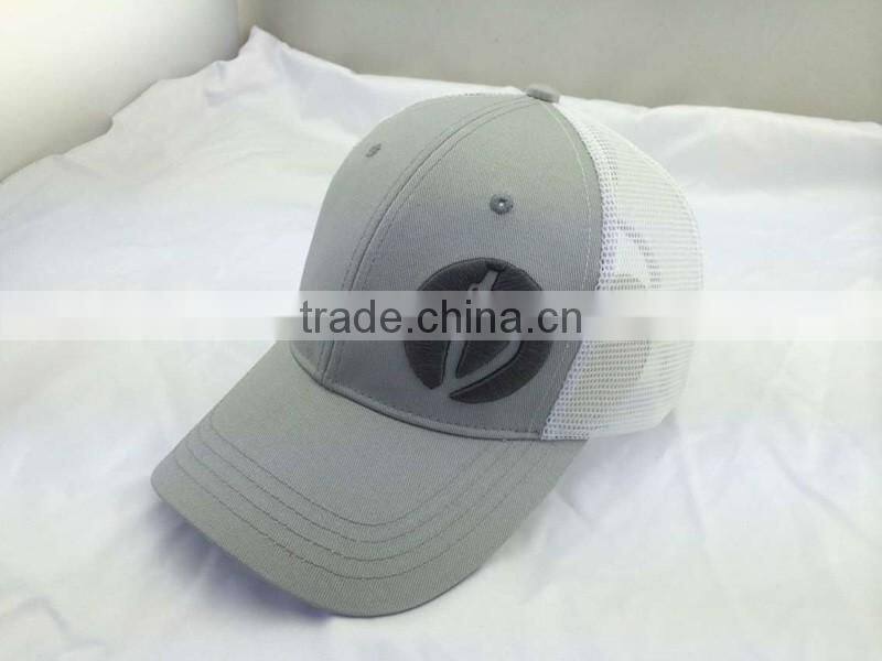 cheap 6 panel trucker hat and mesh hat with your own logo design