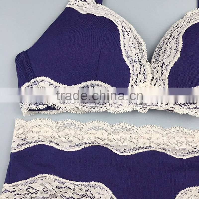 Hot Sexy Girls Underwear Bra and Panty Set Seam Mature Women Lingerie Underwear
