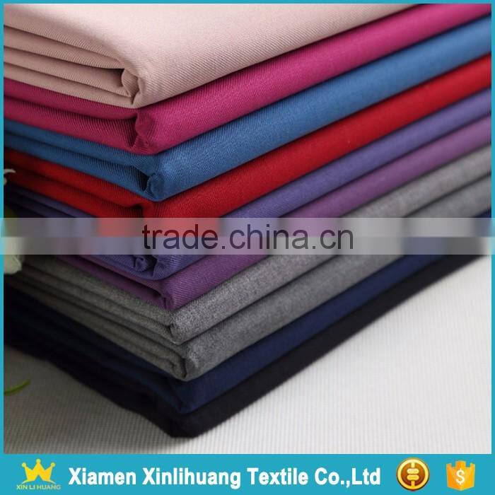 Quality Assured 80% Polyester 20% Viscose Blend Fabric TR Suit Fabric