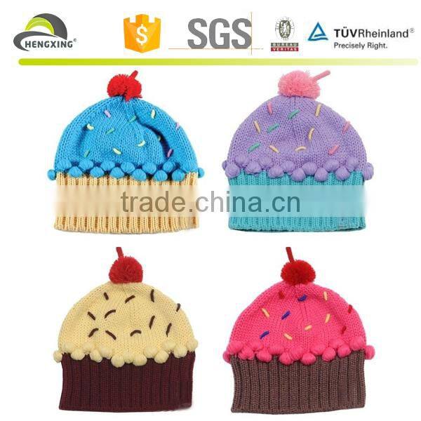 Custom fold up knitted hat and Wholesale Beanies knitting hats