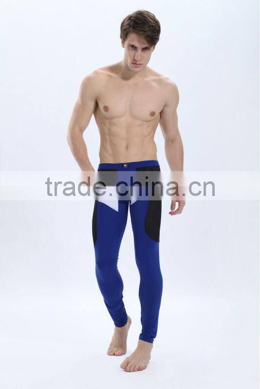 mens winter sheer sexy nylon legging
