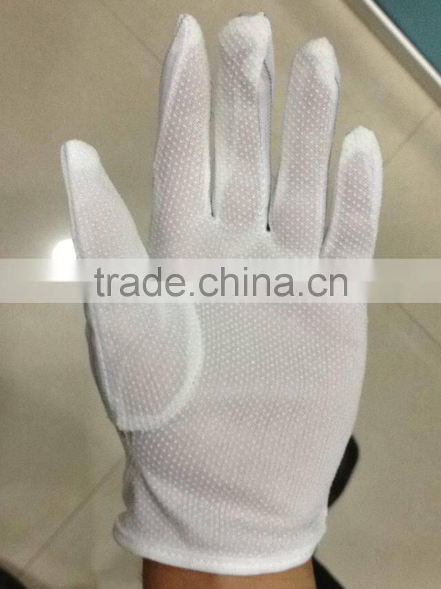 anti-static fiber ESD dotted gloves for electronic industry