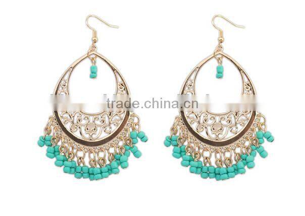 pearl paved starfish dangle earring high quality gold starfish dangle earrings sea theme earring jewelry