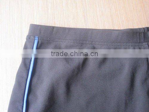 competitive sportswear with 82/18 nylon/spandex