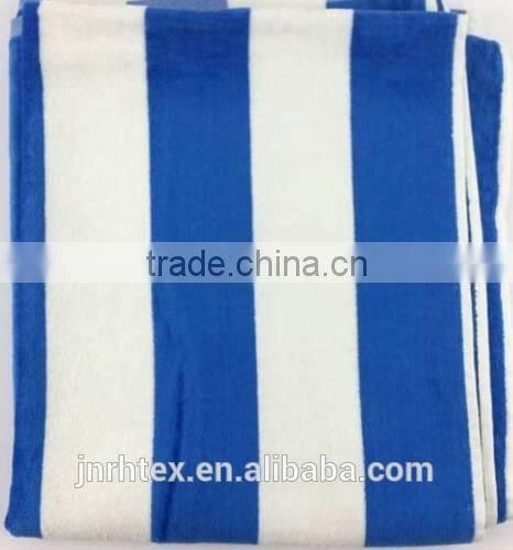 WHITE STRIPE HOTEL CABANA BEACH TOWELS POOL TOWEL