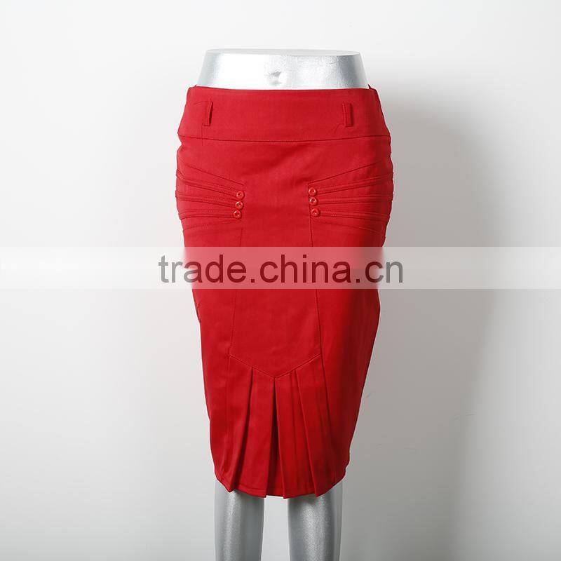 YILEYA Latest fashion new arrival ladies elastic high-waisted pencil skirt