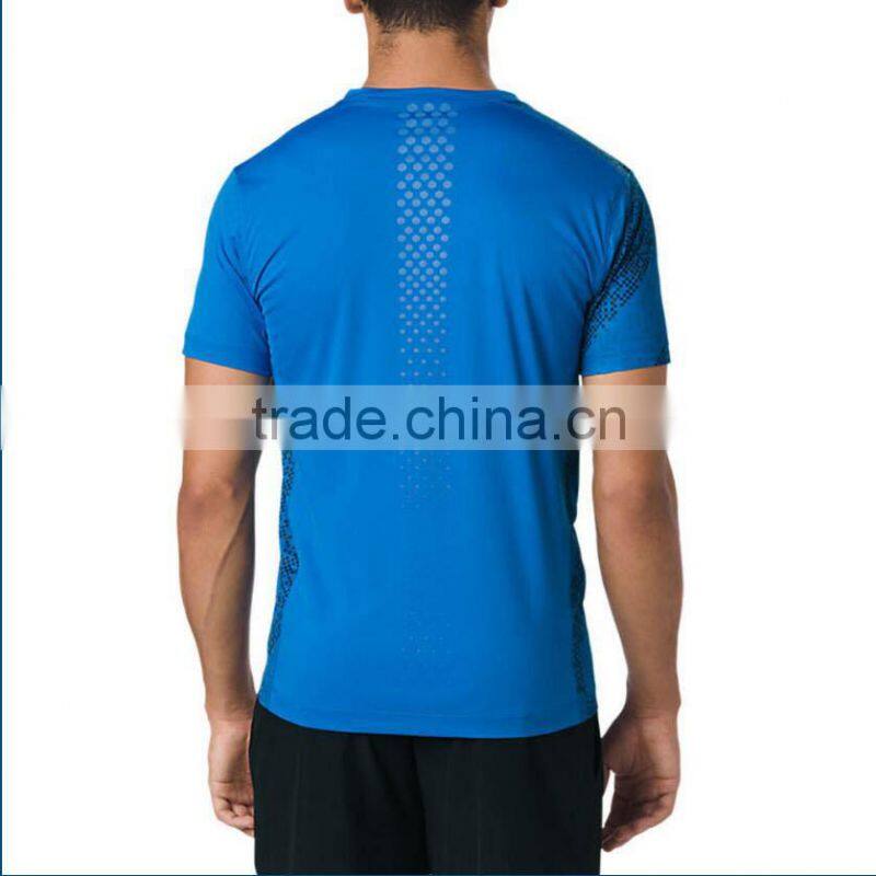 Fitness & Body Building Athletic Polyester Designed Custom T Shirt Printing