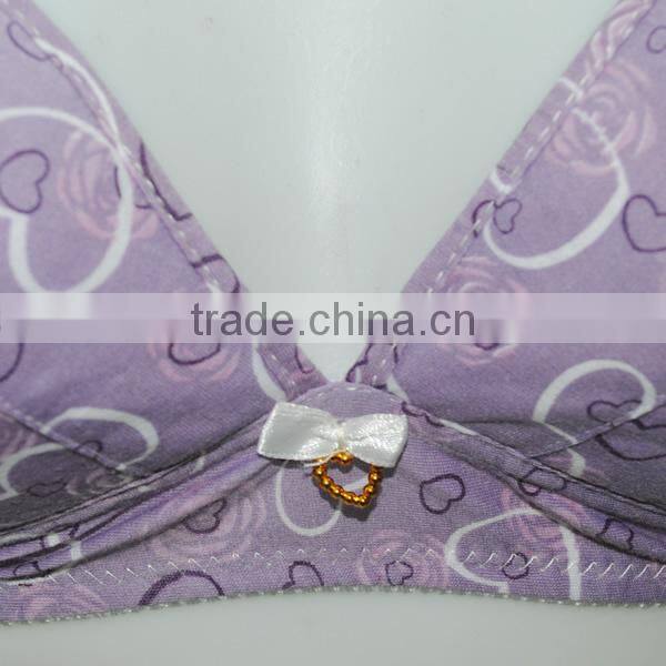 2015 new arrival hot selling Cotton Plus Size Training Bra