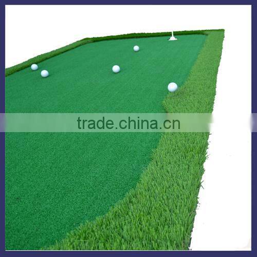 Golf practicing putting green mini golf course