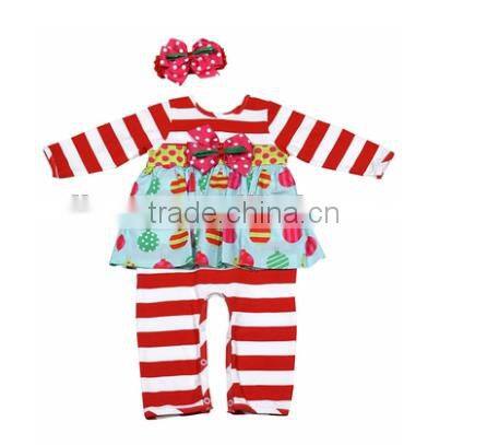 Factory prices are wholesale girl's boutique embroidered fox suit organic cotton baby clothes