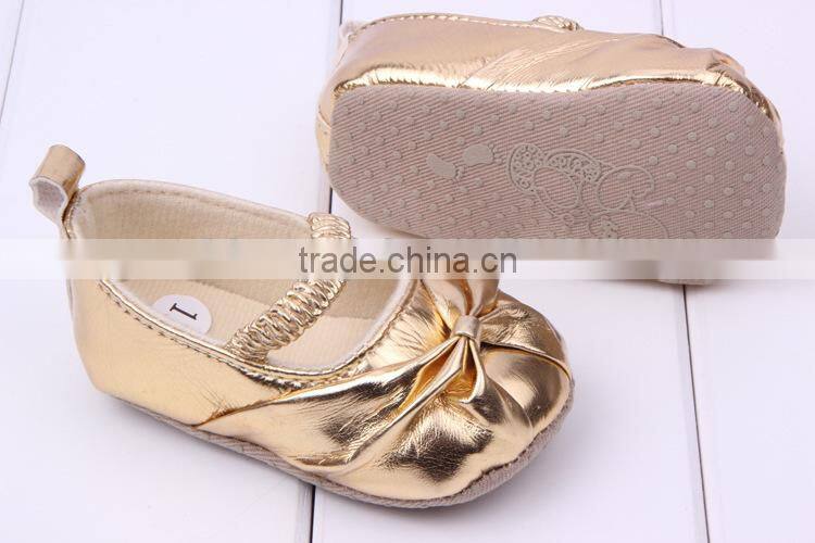 Wholesale 2015 Spring Infant Prewalker Princess Baby Girl Shoes