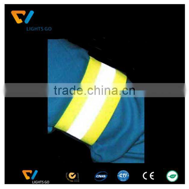 Cheap custom safety reflective spandex armband for sport