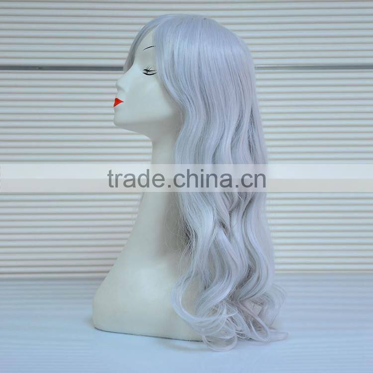 2016 New Arrival Super Beauty Synthetic White Wig