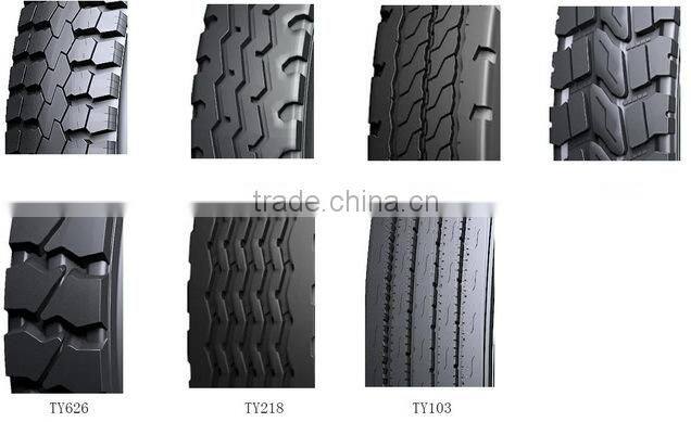 TBR Truck Tire with First-class Rubber and Raw Material from China